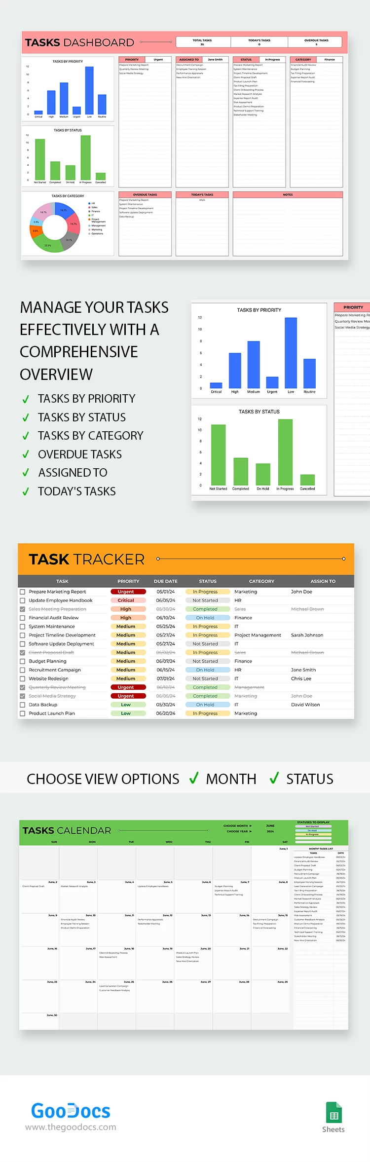 Planejador de Produtividade - free Google Docs Template - 10068751