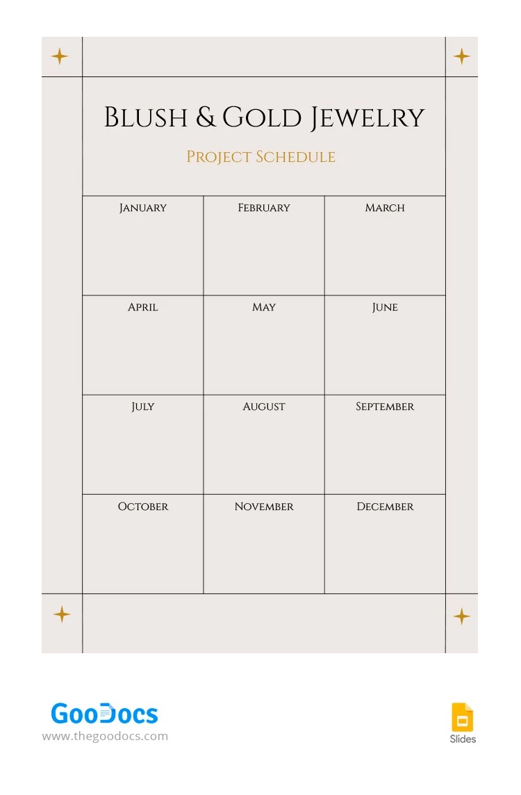 Project Schedule - free Google Docs Template - 10063058