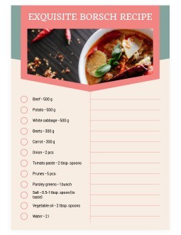 Recipes book: Recipe binder: Elegant recipe holder to Write In Recipe  cards, chic Food Graphics design, Document all Your recipe box (Paperback)