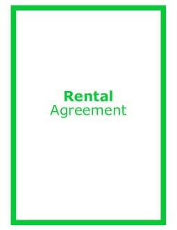 Free Rental Agreеment Template In Google Docs