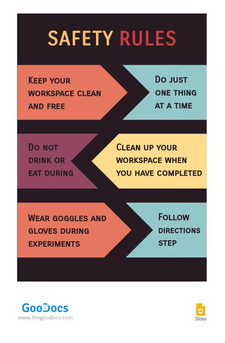 Safety Rules Classroom Decor - free Google Docs Template - 10064166