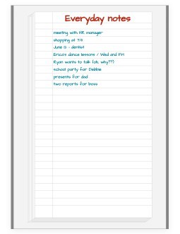 Free Simple Old Style Everyday Notes Template In Google Docs