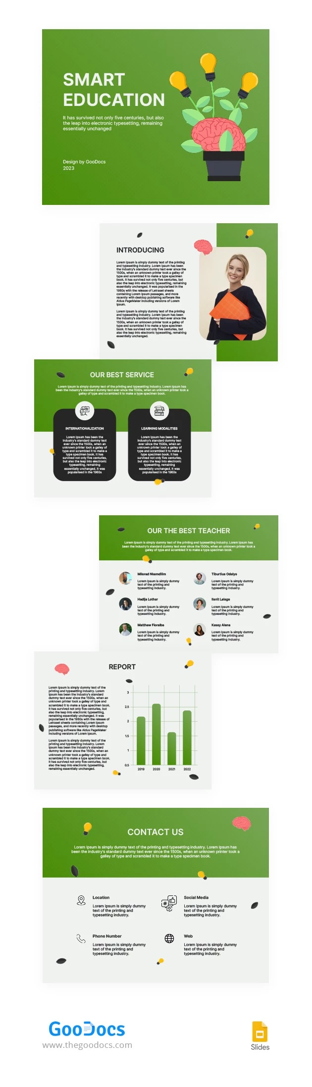 Stylish Education Presentation - free Google Docs Template - 10065249