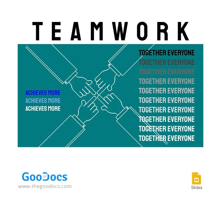 Teamwork Classroom Decor - free Google Docs Template - 10063165