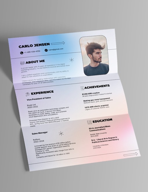Free Sales Resume Template in Google Docs and Microsoft Word ...