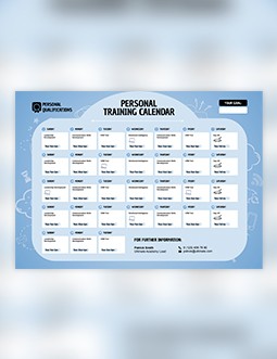 Free Training Calendar Templates In Google Docs, Google Sheets |  Thegoodocs.com