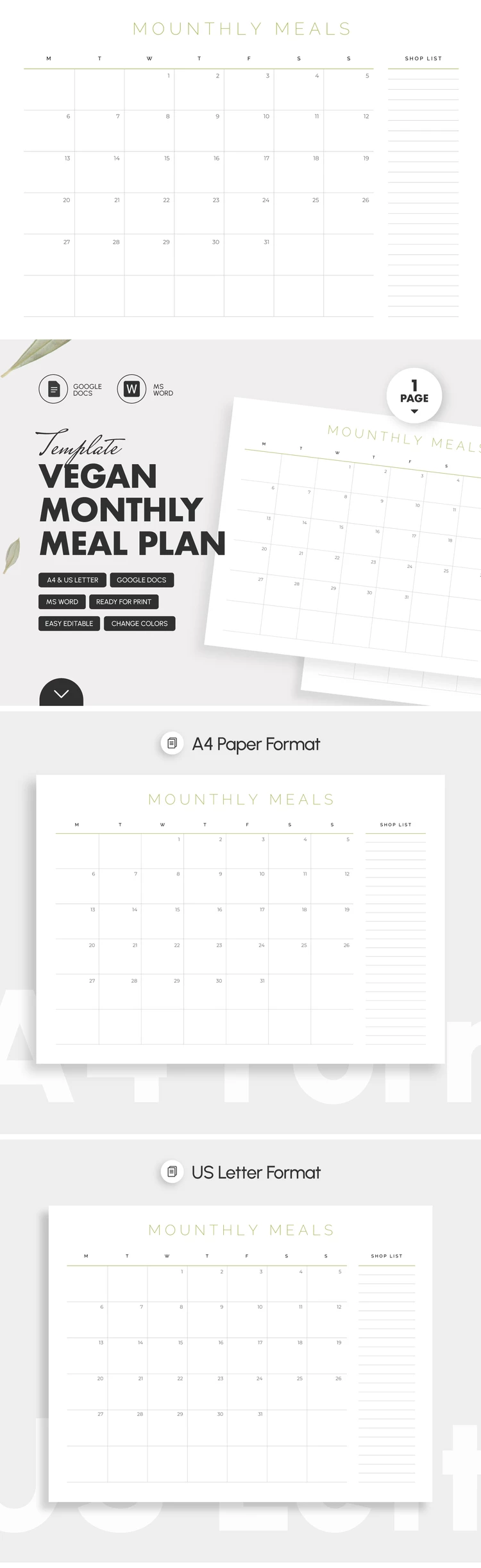 Vegan Monthly Meal Plan Template - free Google Docs Template - 10071230 Vegan Monthly Meal Plan Template - free Google Docs Template - 10071230