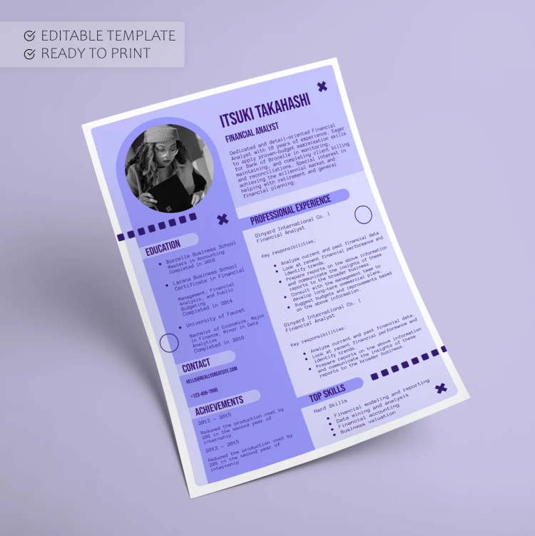 CV du formateur d'entreprise - free Google Docs Template - 10068900