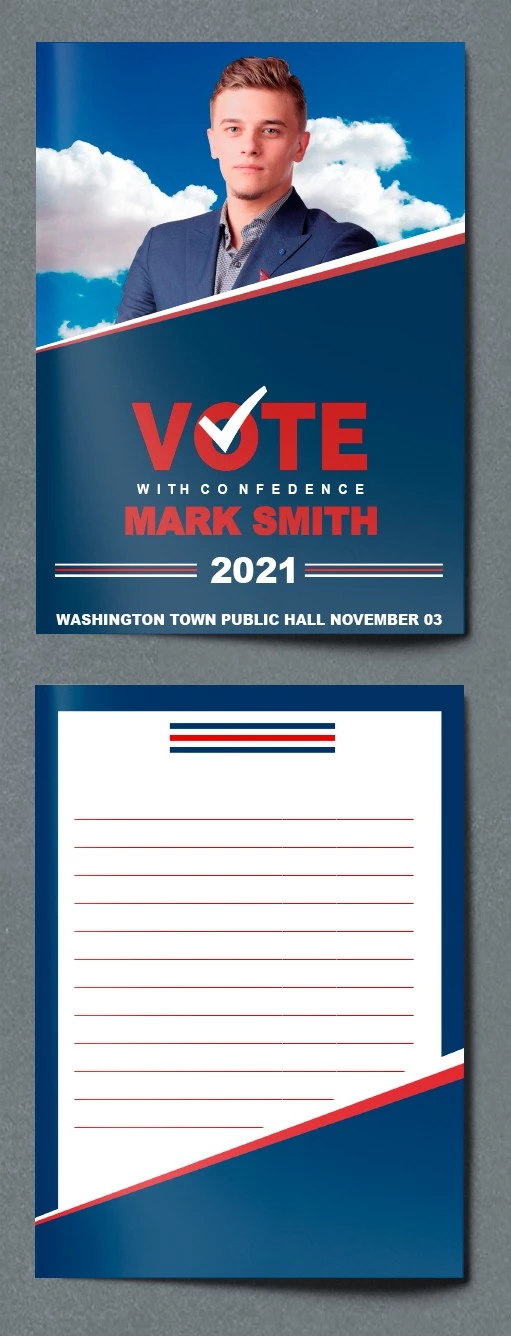 Cartão Postal de Eleição-Votação - free Google Docs Template - 10061799