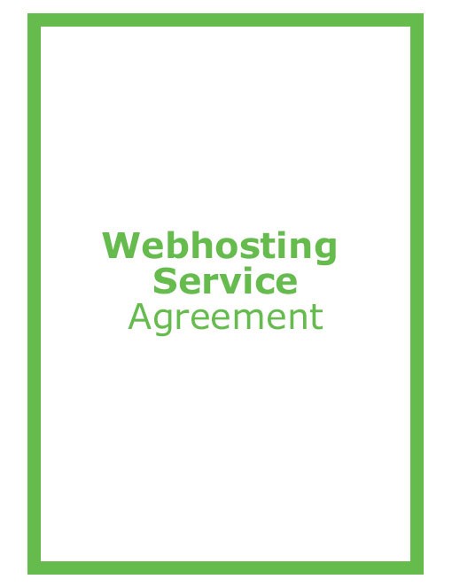 Web Hosting Agreement Template In Google Docs