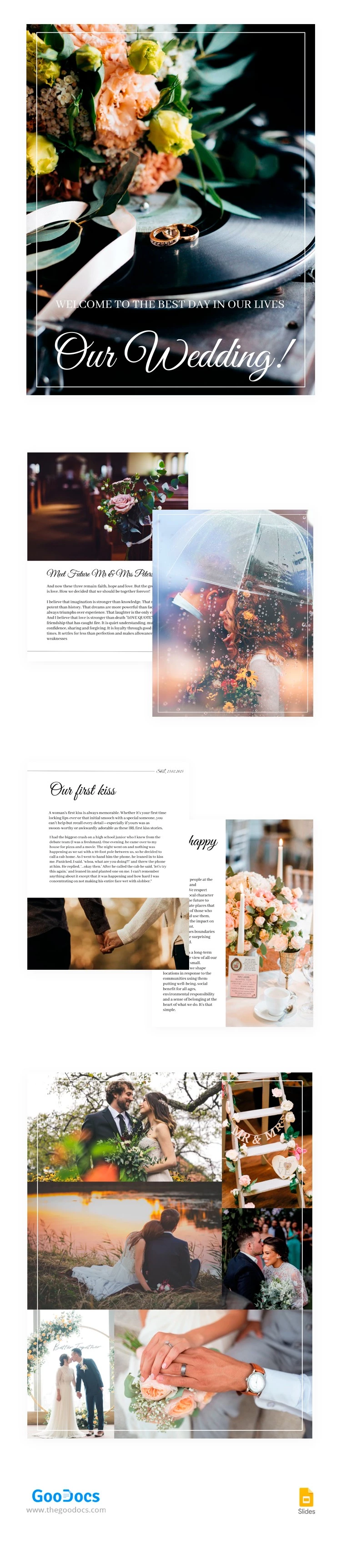 Wedding Book - free Google Docs Template - 10062988