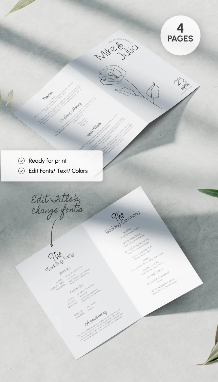 Livrinho de Casamento - free Google Docs Template - 10068828