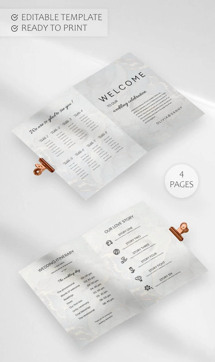 Hochzeitsplan - free Google Docs Template - 10068876