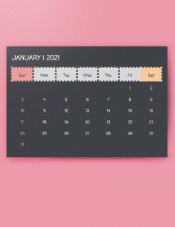 Modelli di calendario di compleanno gratuiti in Google Docs, Google Sheets