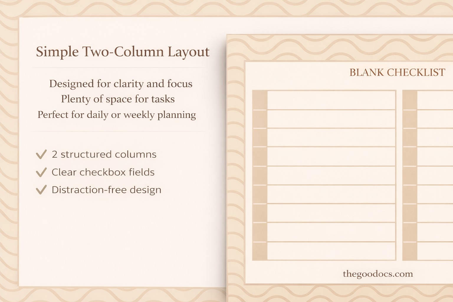 Blank Checklist - Free Google Docs Template - 10062114 - Slide 2