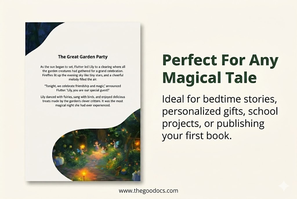 Vista previa de Libro Creativo para Niños para Google Slides and Microsoft PowerPoint - Ver 7