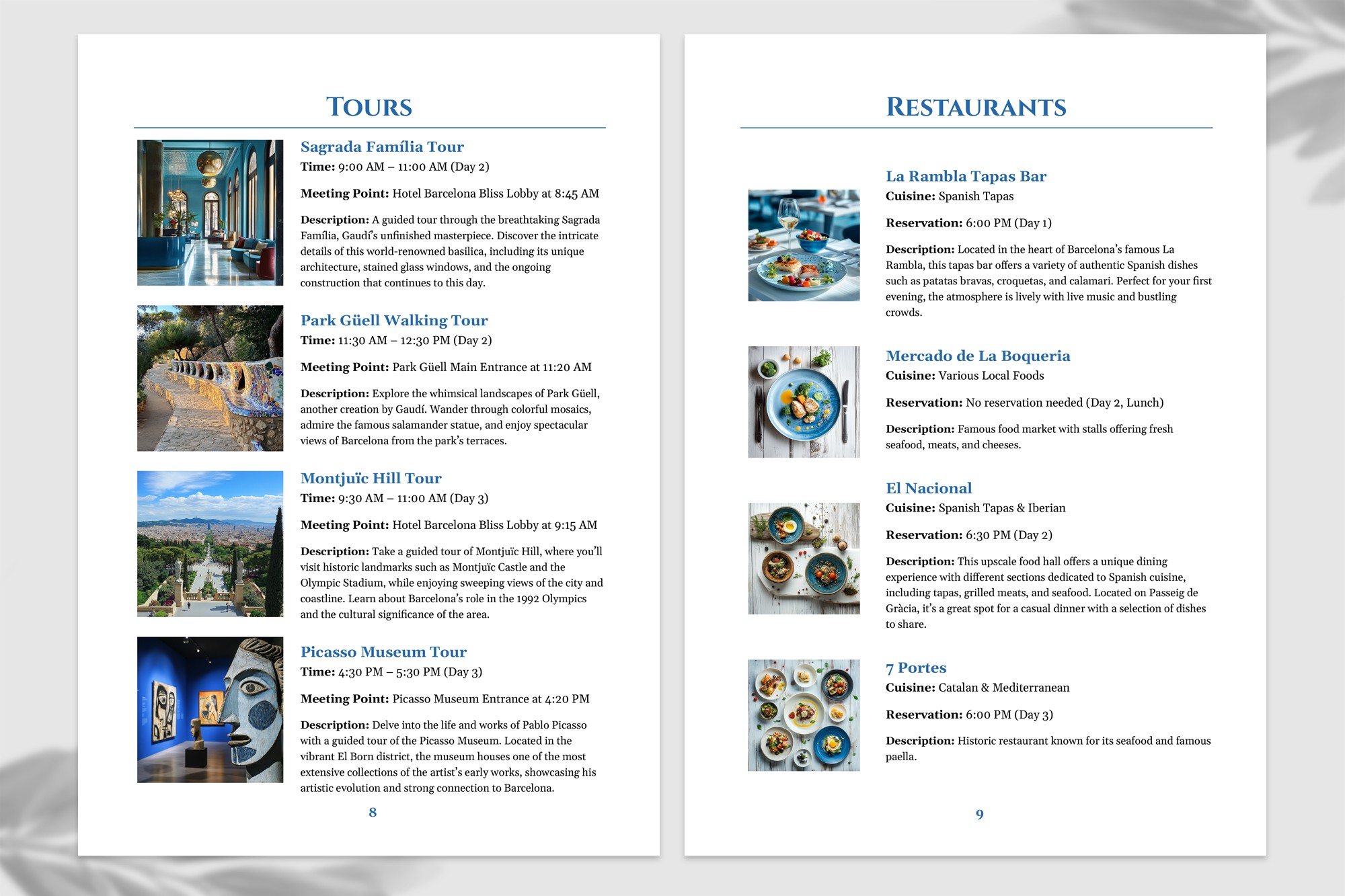 Trip Itinerary - Free Google Docs Template - 10069334 - Slide 7