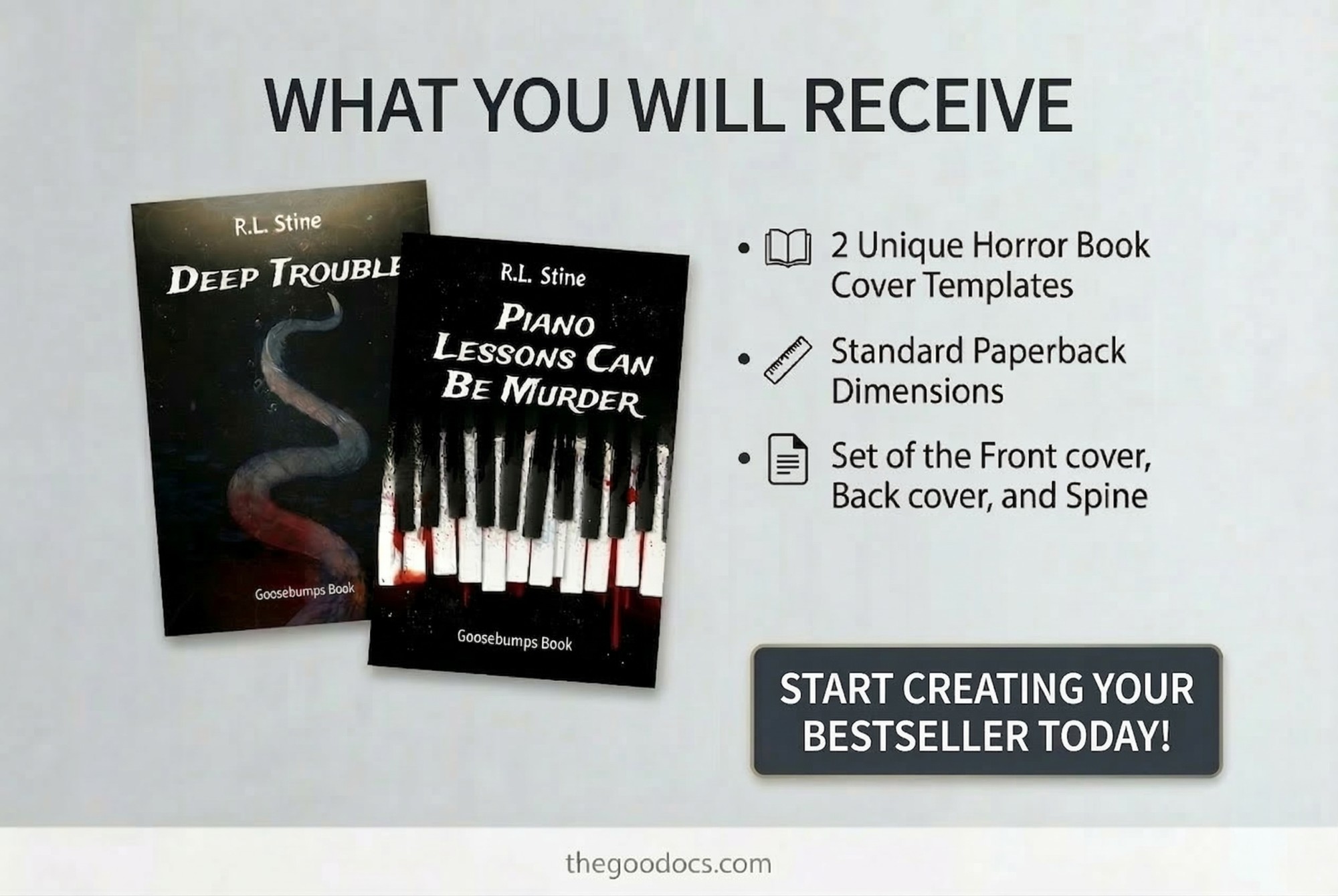 Aperçu de Couverture du livre Frissons pour Google Slides and Microsoft PowerPoint - Voir 5