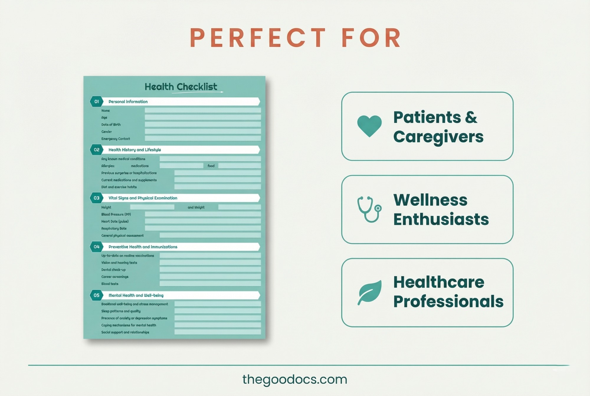 Anteprima di Elenco di controllo per la salute verde per Google Sheets and Microsoft Excel - Visualizza 3