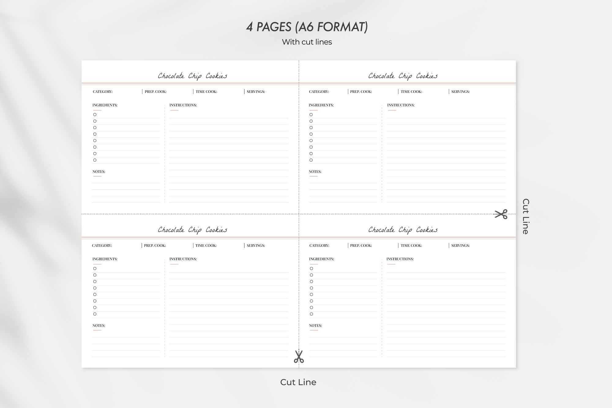 Perfect Recipe Card - Free Google Docs Template - 10069465 - Slide 4