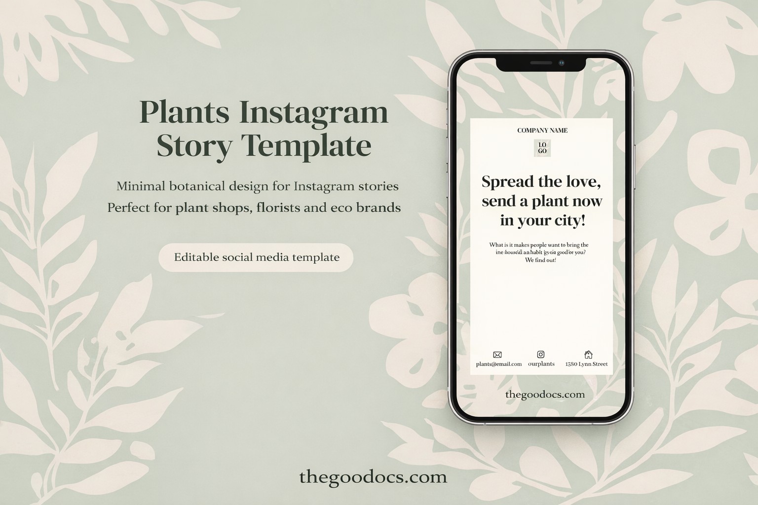 Anteprima di Storia di Instagram sulle piante per Google Slides and Microsoft PowerPoint - Visualizza 1