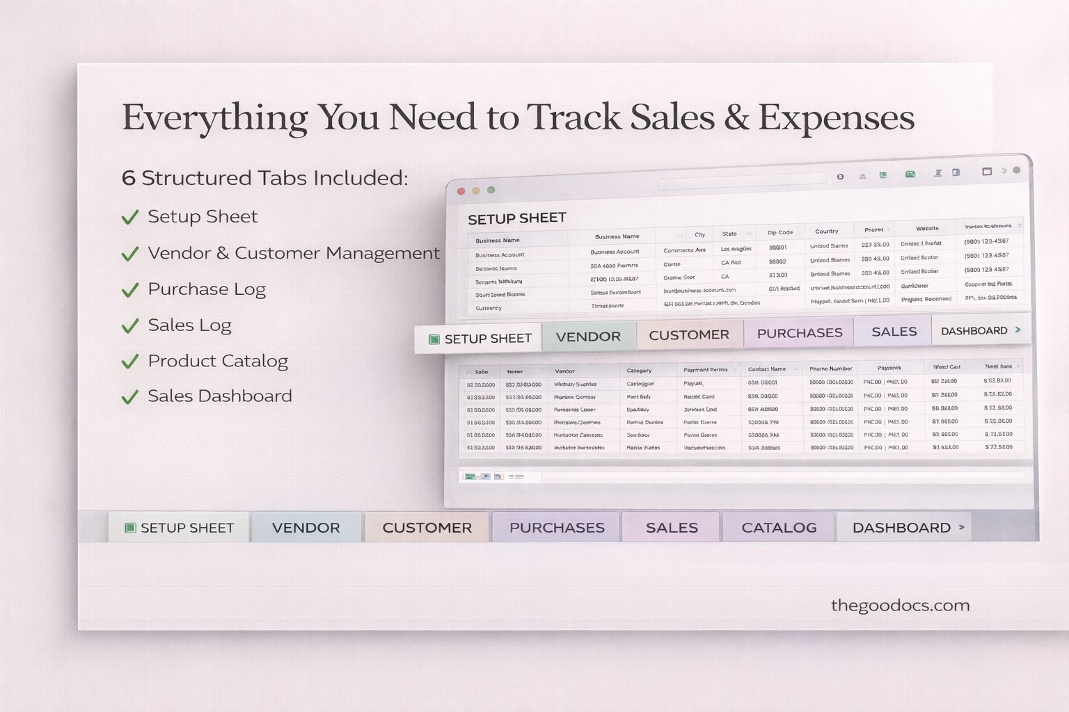 Sales Tracker Template – Manage Expenses & Monthly Performance - Free Google Docs Template - 10072284 - Slide 2
