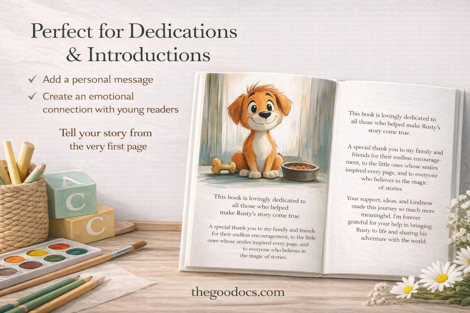 Simple Children's Book Template - Free Google Docs Template - 10071147 - Slide 3