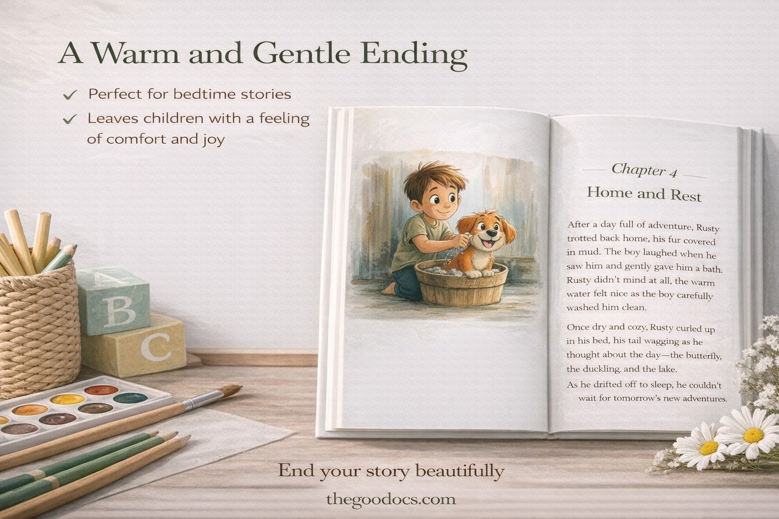 Simple Children's Book Template - Free Google Docs Template - 10071147 - Slide 6
