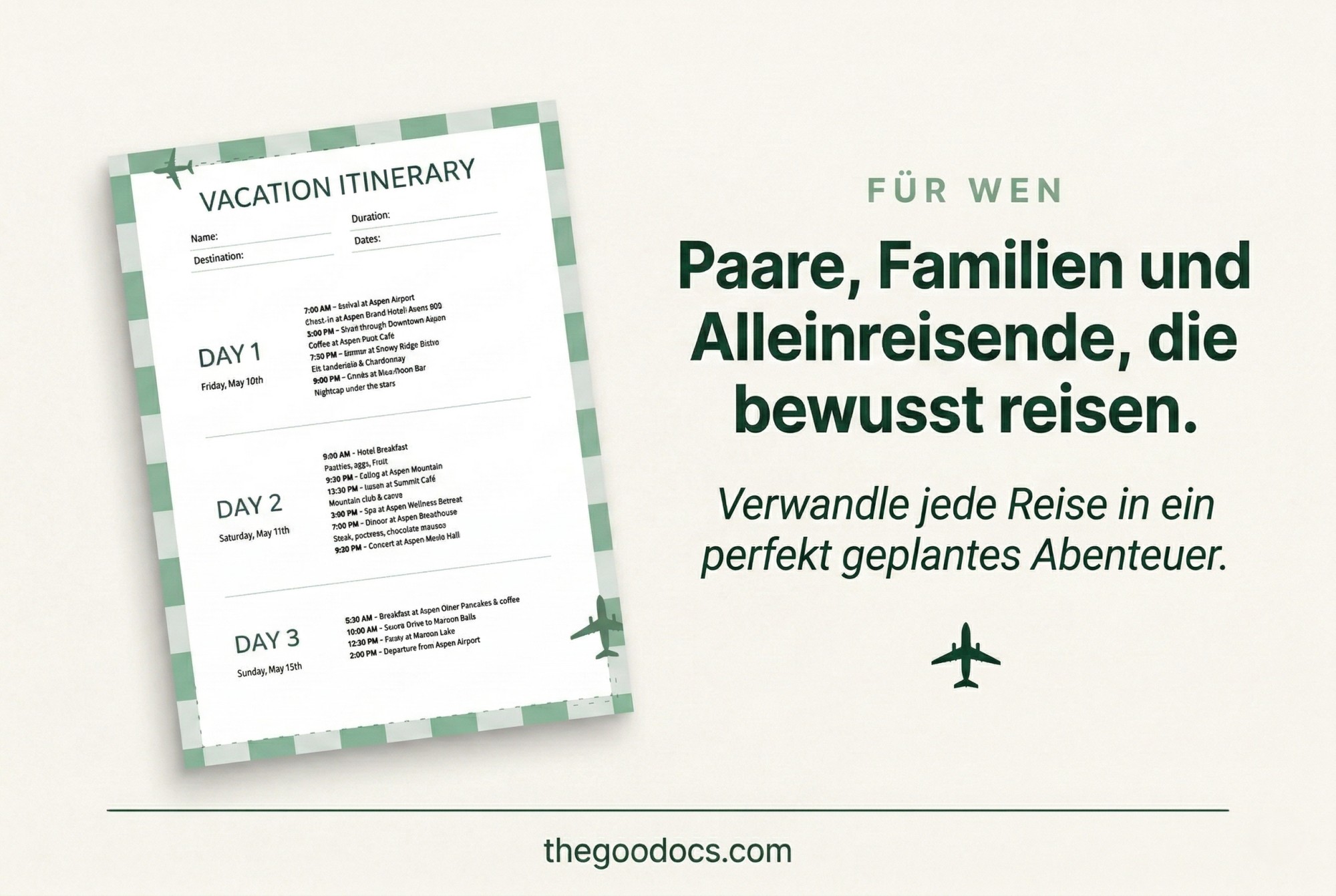 Vorschau von Wochenendurlaubsreiseroute Vorlage für Google Docs and Microsoft Word - Ansehen 3