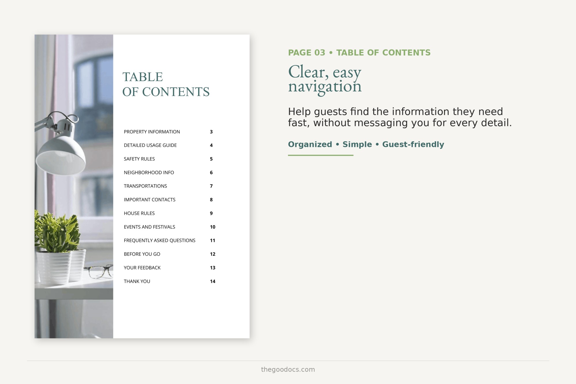 Preview of Airbnb Welcome Book for Google Docs and Microsoft Word - View 3