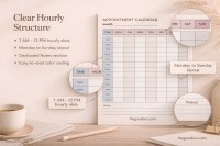 Appointment Scheduling Calendar - Free Google Docs Template - 10069002 - Slide 2