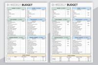 Biweekly Budget - Free Google Docs Template - 10068883 - Slide 3
