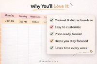 Bright Class Schedule - Free Google Docs Template - 10063260 - Slide 4