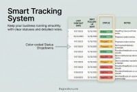 Business Address Book – Client & Vendor Tracker Template - Free Google Docs Template - 10072136 - Slide 3