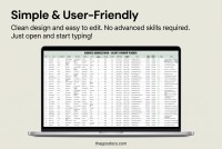 Business Address Book – Client & Vendor Tracker Template - Free Google Docs Template - 10072136 - Slide 4