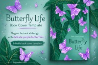 Livro de capa de vida da borboleta - Gratuito Documentos Google Modelo - 10066336 - Deslizar 1
