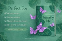 Livro de capa de vida da borboleta - Gratuito Documentos Google Modelo - 10066336 - Deslizar 4