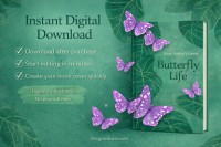 Livro de capa de vida da borboleta - Gratuito Documentos Google Modelo - 10066336 - Deslizar 5
