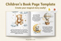 Children’s Book Page Template - Free Google Docs Template - 10072319 - Slide 1