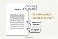 Modelo Clássico de Livro Infantil - Gratuito Documentos Google Modelo - 10072736 - Deslizar 3