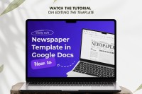 Clean Style Blank Newspaper - Free Google Docs Template - 10069871 - Slide 2