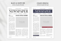 Clean Style Blank Newspaper - Free Google Docs Template - 10069871 - Slide 3