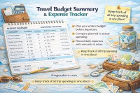 Itinéraire de voyage de famille mignon - Gratuit Google Docs Modèle - 10062178 - Glisser 5