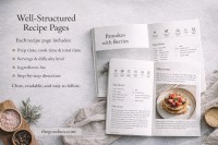 Minimal Recipe Book Template 20 Pages - Free Google Docs Template - 10071733 - Slide 3