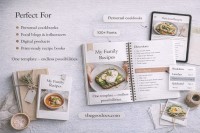 Minimal Recipe Book Template 20 Pages - Free Google Docs Template - 10071733 - Slide 6