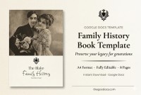 Family History Book - Free Google Docs Template - 10068786 - Slide 1