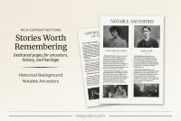 Family History Book - Free Google Docs Template - 10068786 - Slide 4