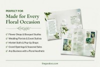 Brochure trifolium de la boutique de fleurs - Gratuit Google Docs Modèle - 10064263 - Glisser 4