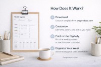 Formal Weekly Agenda - Free Google Docs Template - 10068781 - Slide 3