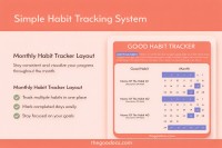 Bon suivi des bonnes habitudes - Gratuit Google Docs Modèle - 10064018 - Glisser 2